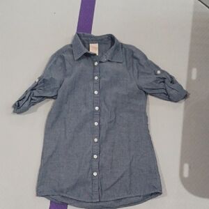 Faded Glory Denim Blue Dress
